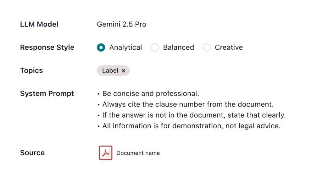 Screenshot der Odoo-App KI